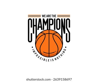we are the champion graphic design 
