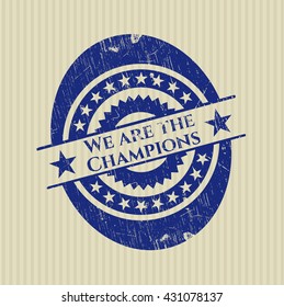 Somos el sello de goma de los Campeones
