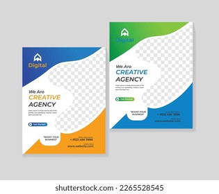 We are creative agency expert corporate business flyer square instagram social media post banner