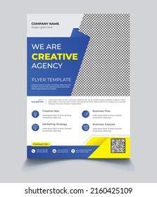 We Are Creative Agency Flyer Design Template