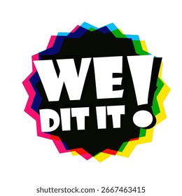 We did it on black star