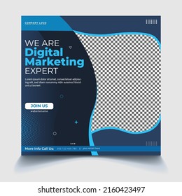 We are digital marketing expert social media post