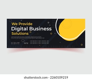 Wir sind ein Banner-Design für digitale Marketinglösungen