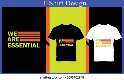 somos diseño esencial de camisetas 