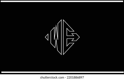 WE, EW Abstract Logo design