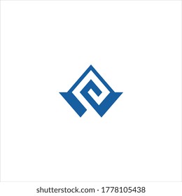 WE or EW letter logo design vector.