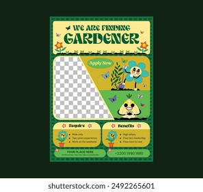 We Are Finding Gardener Flyer