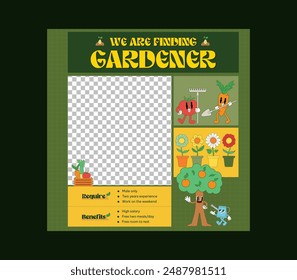 We Are Finding Gardener Socials Media