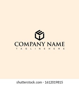 WE Font logo design illustration vector, simple and creative design.

