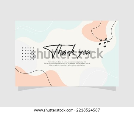 We are getting married thank you card