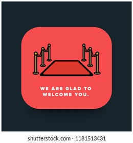 We are glad to welcome you quote poster design