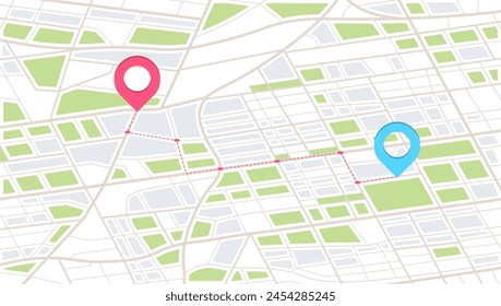 We have moved new office icon location. Address move change location announcement business home map. New pin location. Isometric vector illustration