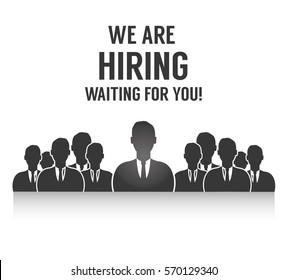 We are hiring