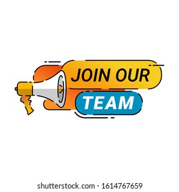 We are hiring badge design concept communication for business recruiting to join our team