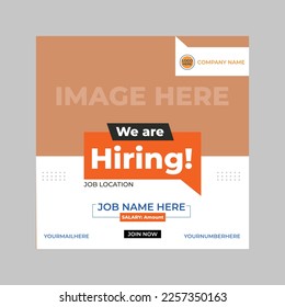We are hiring banner design for our company