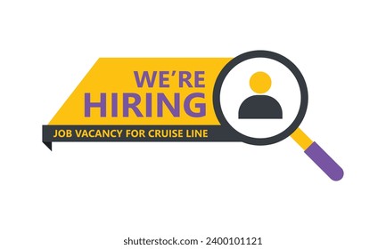 we are hiring banner flyer job vacancy	