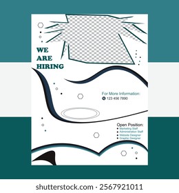 We Are Hiring Flyer Design