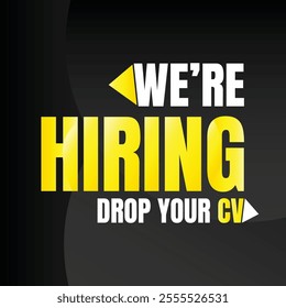 We are hiring job vacancy design, Hiring now social media poster, Join our team we are hiring job vacancy announcement design