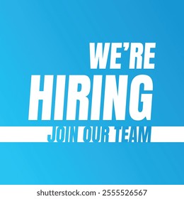 We are hiring job vacancy design, Hiring now social media poster, Join our team we are hiring job vacancy announcement design