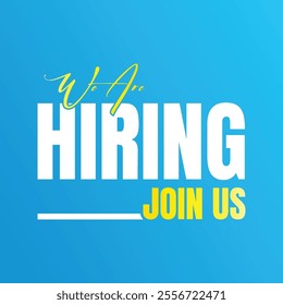 We are hiring job vacancy design, Hiring now social media poster, Join our team we are hiring job vacancy announcement design