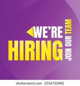 We are hiring job vacancy design, Hiring now social media poster, Join our team we are hiring job vacancy announcement design