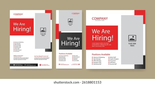 We are hiring job vacancy social media post banner design set template with. We are hiring job vacancy square web banner design bundle. Hiring banner set. Hiring Banner bundle.