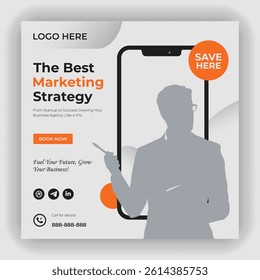 We are hiring job vacancy web banner and social media post template
