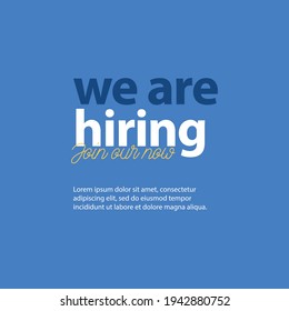 we are hiring, join our now design template.