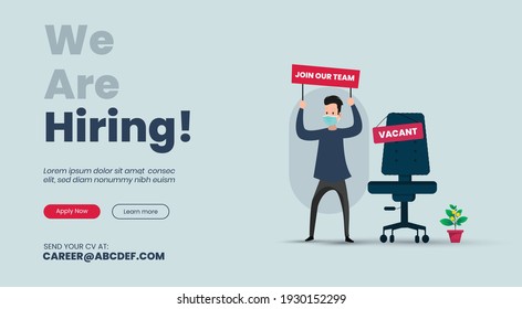 We Hiring Join Our Team Announcement Stock Vector (royalty Free 