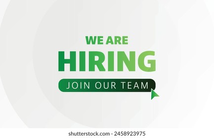 we are hiring join our team