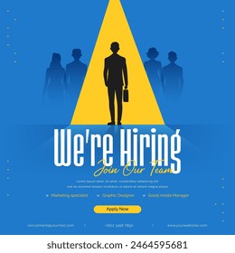 We are hiring to join our team recruitment open vacancy career design