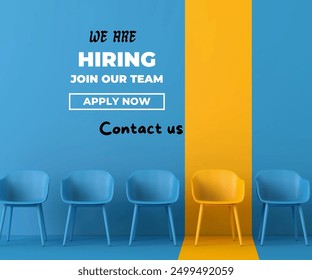 We are hiring join our team poster 