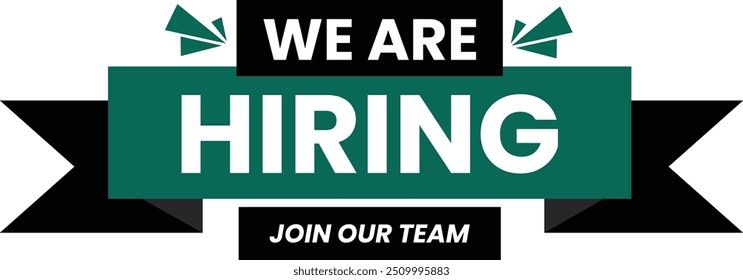 We Are Hiring Join Our Team Recruiting Work Job Announcement