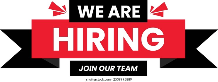 We Are Hiring Join Our Team Recruiting Work Job Announcement