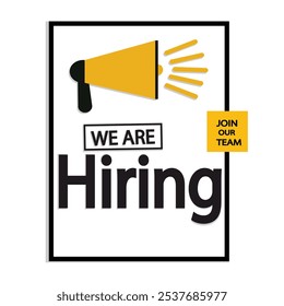 We are hiring join our team announcement. open vacancy design, Hiring social media poster and creative ads design. we are hiring creative post., hiring banner.