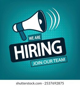 We are hiring join our team announcement on vibrant Background. open vacancy design, Hiring social media poster and creative ads design. we are hiring creative post., hiring banner.