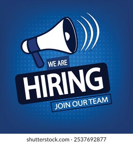 We are hiring join our team announcement on vibrant Background. open vacancy design, Hiring social media poster and creative ads design. we are hiring creative post., hiring banner.