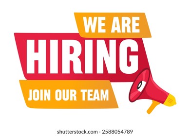 we are hiring, join our team