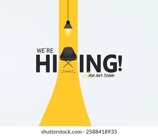 We are hiring. Join our team announcement banner design, hiring recruitment, open vacancy design, hiring creative work, social media post, poster and creative ads design for hiring and jobs openings.