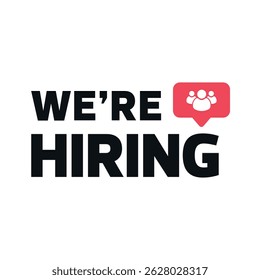 We are hiring join our team
