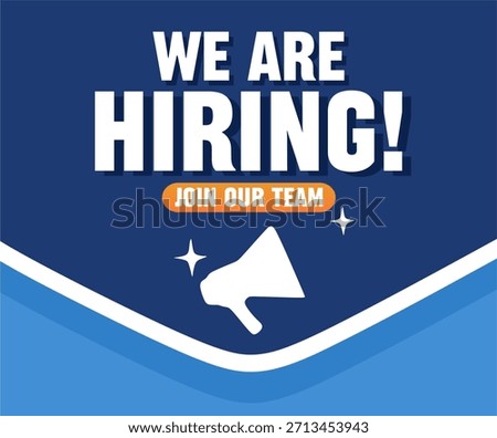 we are hiring, join our team, we open jobs