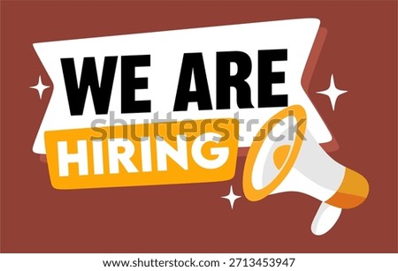 we are hiring, join our team, we open jobs