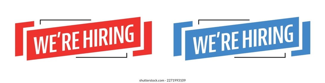 We are hiring on color ribbon