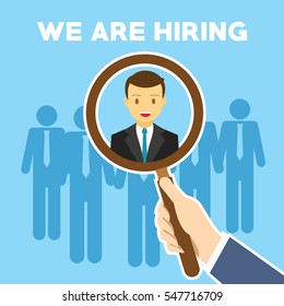 we are hiring search employee