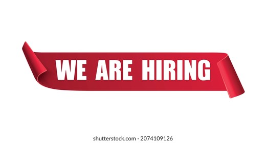 We are hiring sticker. we are hiring square isolated sign. we are hiring label