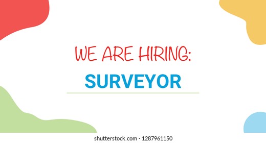 Image result for hiring Surveyor