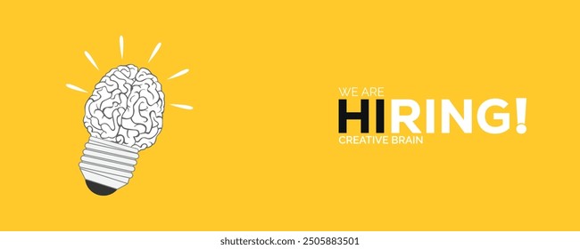 We are hiring. we're hiring creative concept. Hiring creative work. open vacancy design, Hiring social media poster design.