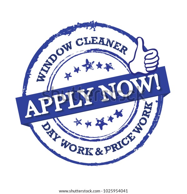 We Selecting Window Cleaner Blue Printable Inventory Vector image regarding Printable Window Sticker referred to as We Employing Window Cleaner Blue Printable Inventory Vector