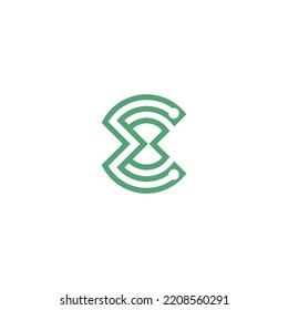 WE initials designer icon logo biography illustration