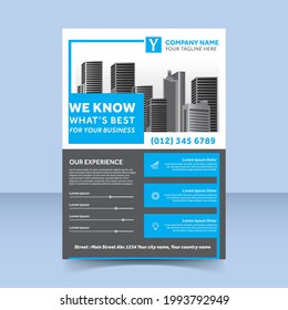 we know what best for your business flyer design template